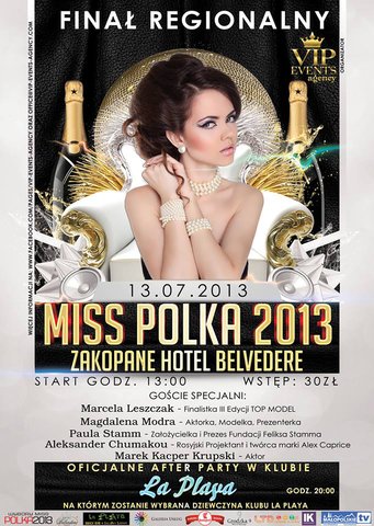 Wybory Miss Polka 2013 – kolejne eliminacje już w sobotę w Zakopanem